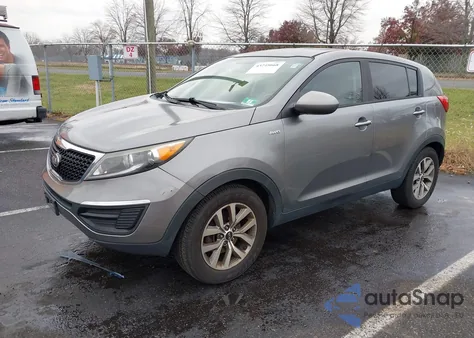 2016 Kia Sportage Lx из США, поврежденный, VIN KNDPBCAC6G7831989